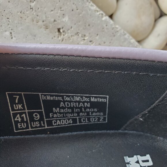 Dr Martens ! Adrian Tessel Leather loafer Virginia in purple ( - Picture 8 of 11